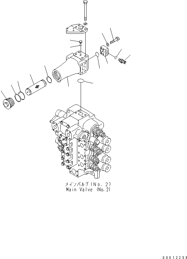 Фланец 21N-62-38480 KOMATSU