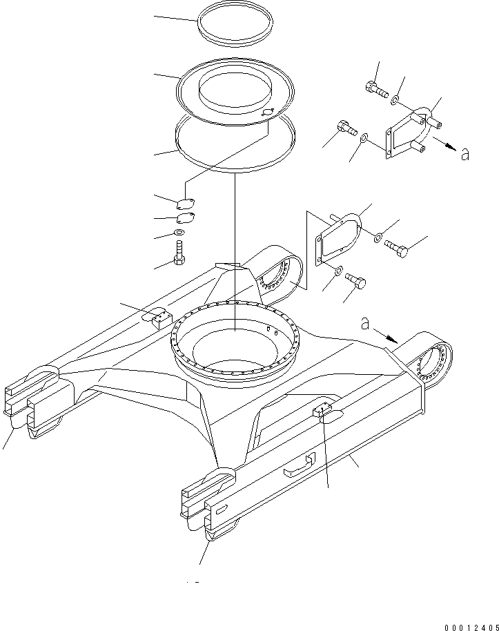 GUARD (WELDED) 203-30-51140 KOMATSU