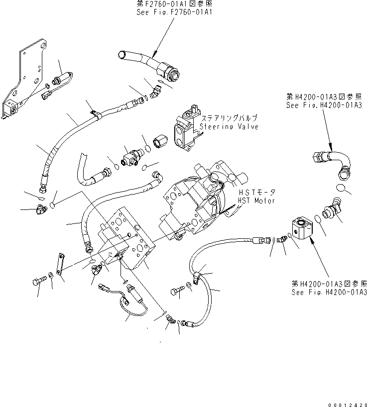 HOSE, 780MM 419-18-32222 KOMATSU