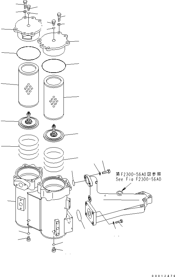 Корпус в сборе 198-49-62112 KOMATSU