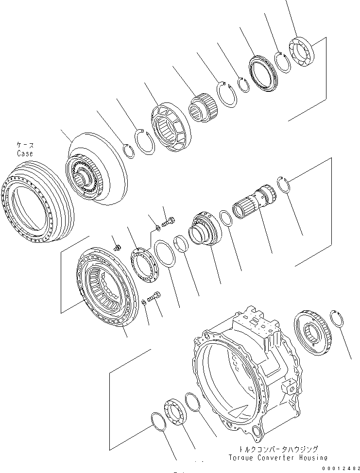Уплотнительное кольцо 07018-31907 KOMATSU