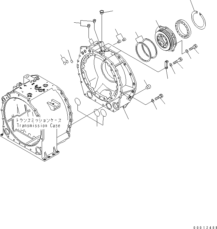 Стопорное кольцо 04071-00230 KOMATSU