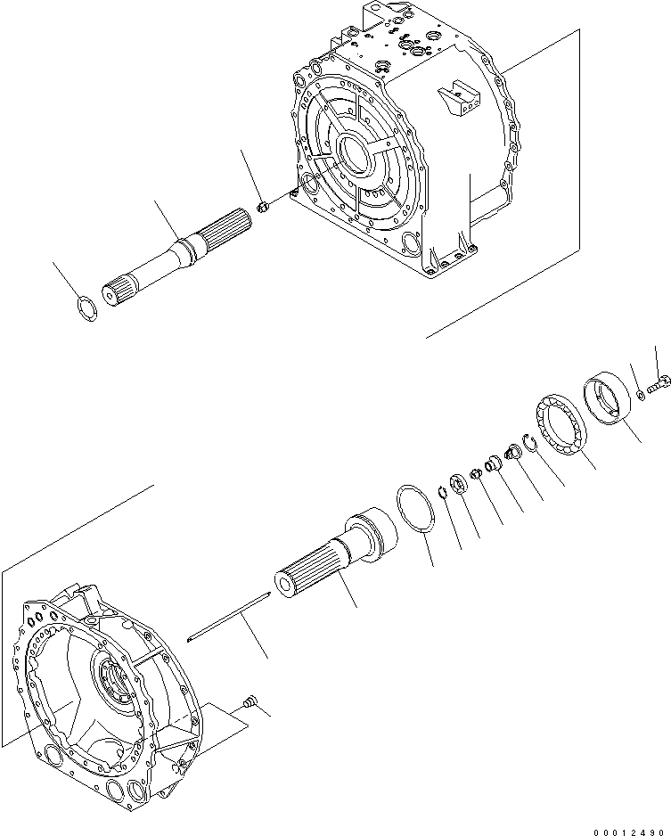 Уплотнительное кольцо (ремкомплект K03) 07018-21004 KOMATSU