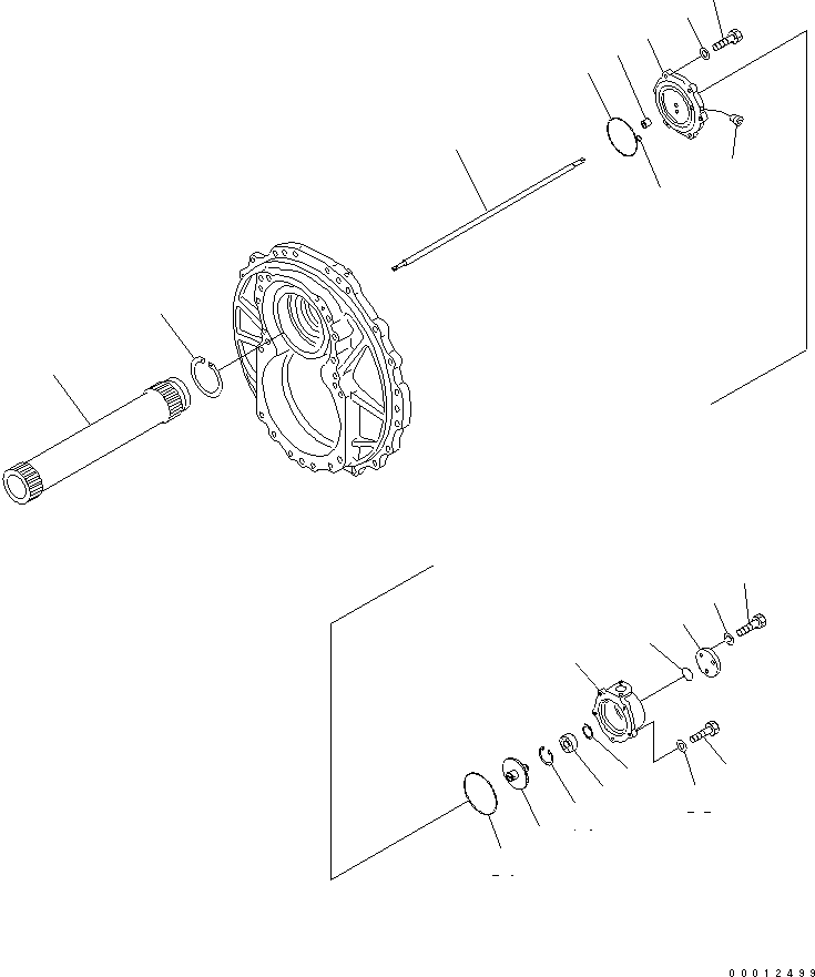 Стопорное кольцо 04071-00130 KOMATSU