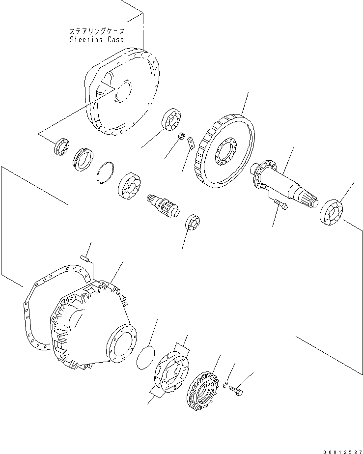 Корпус 10G-27-21111 KOMATSU