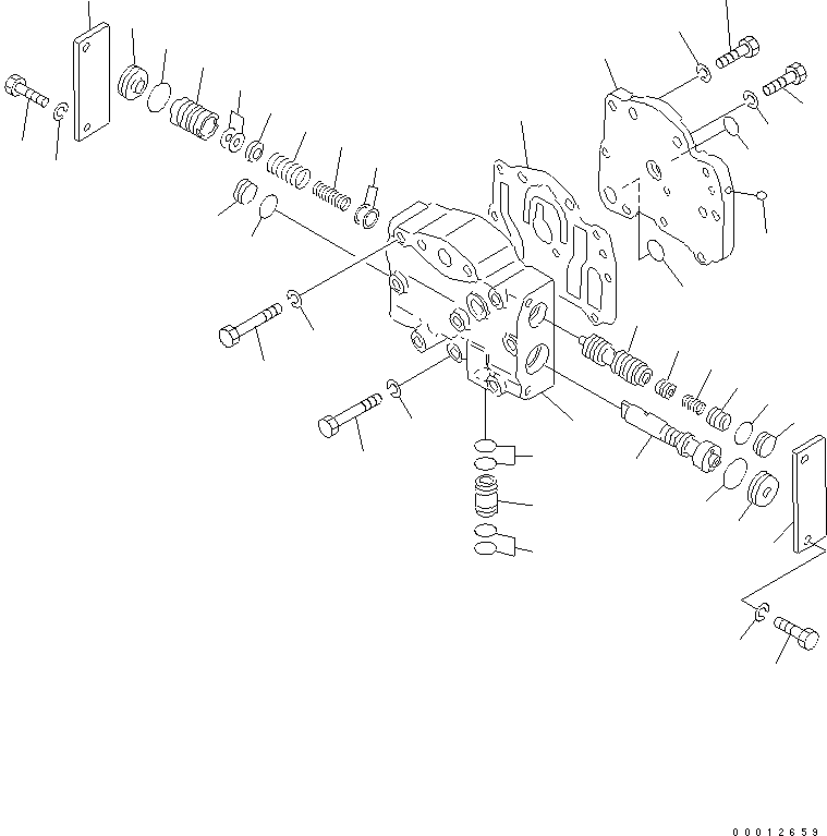 трансмиссия в сборе ((\2\104-15-41010)) KOMATSU