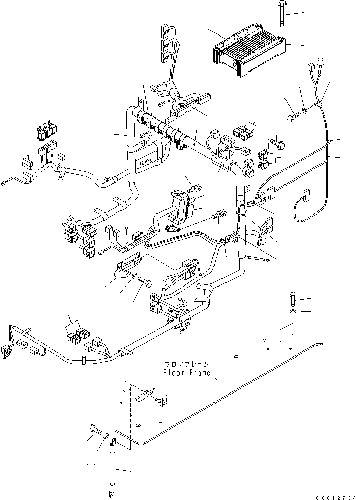 Жгут проводов 21K-06-71430 KOMATSU