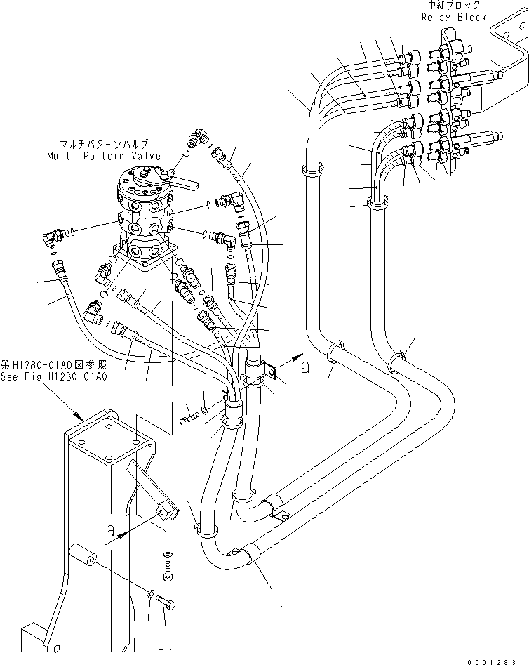 HOSE, 1750MM 208-62-72680 KOMATSU