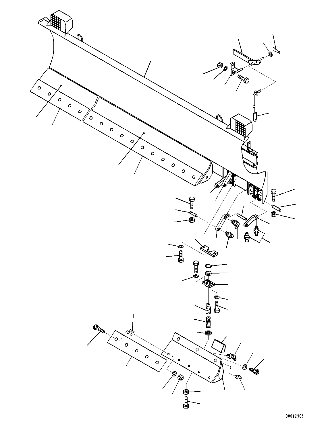 болт 01010-80655 KOMATSU