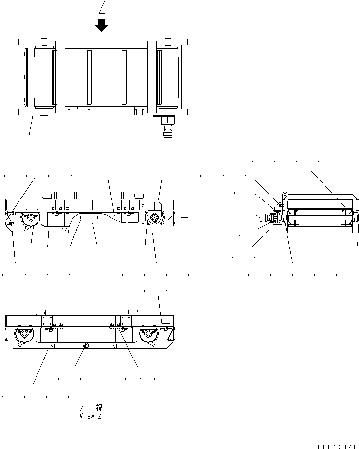 Электродвигатель MFP0000153 KOMATSU