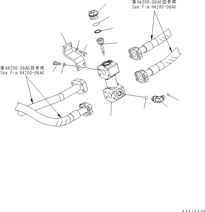 Клапан в сборе 419-62-33940 KOMATSU