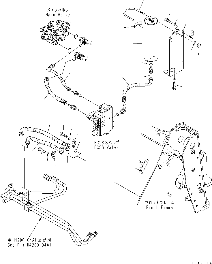 Шланг 02755-00405 KOMATSU
