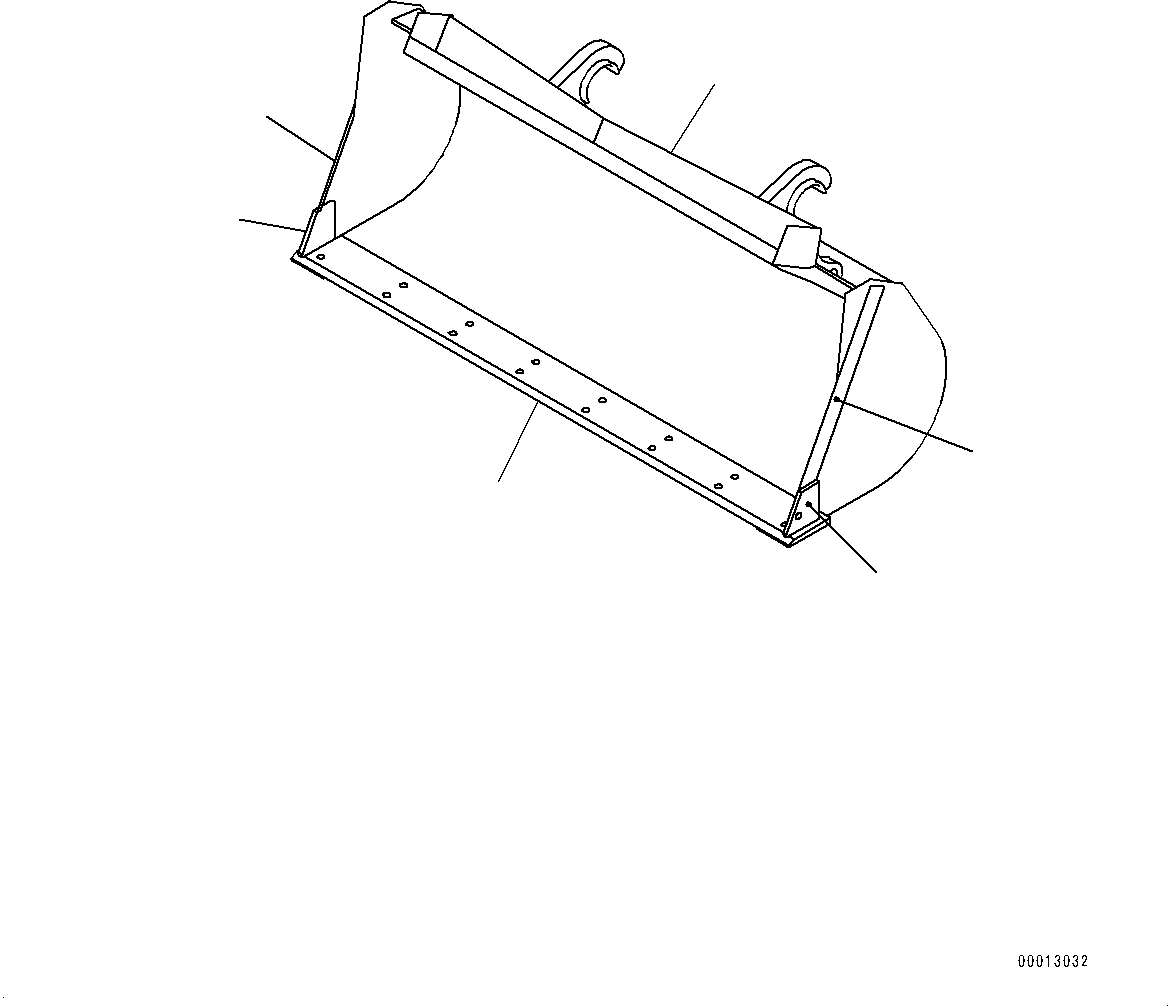 EDGE (WELDED) 417-70-12121 KOMATSU