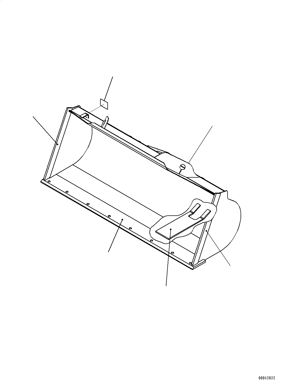 EDGE (WELDED) 416-70-32231 KOMATSU