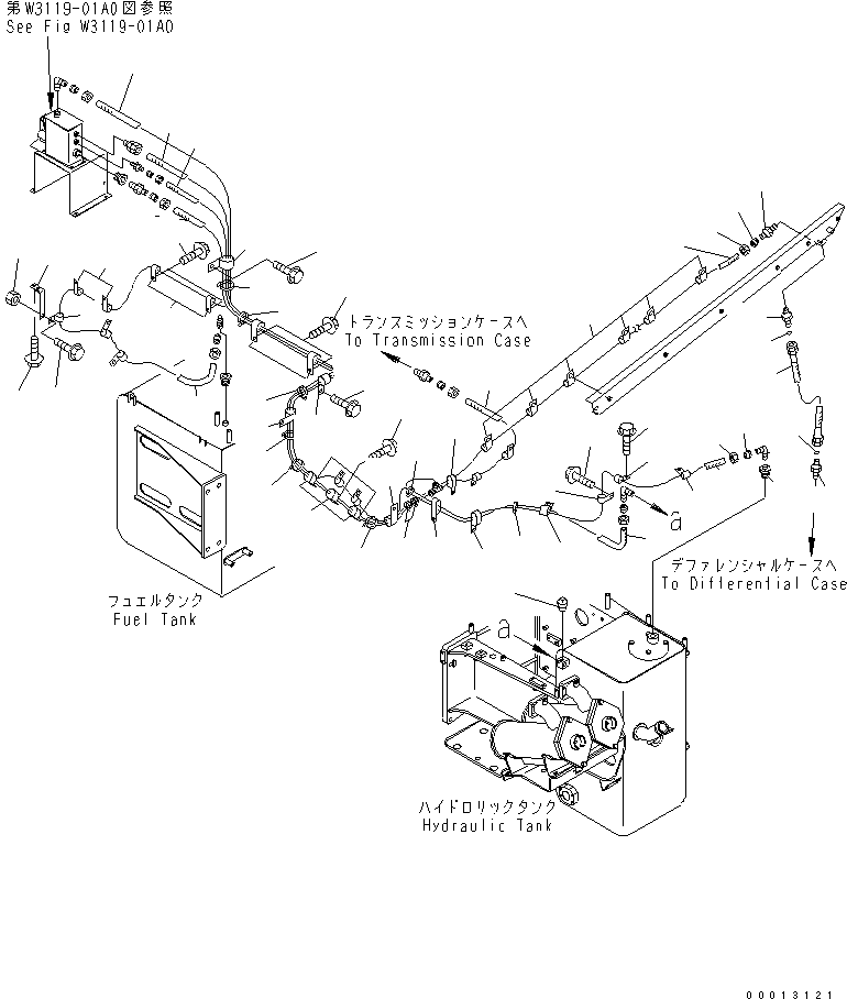Трубка 07822-00657 KOMATSU