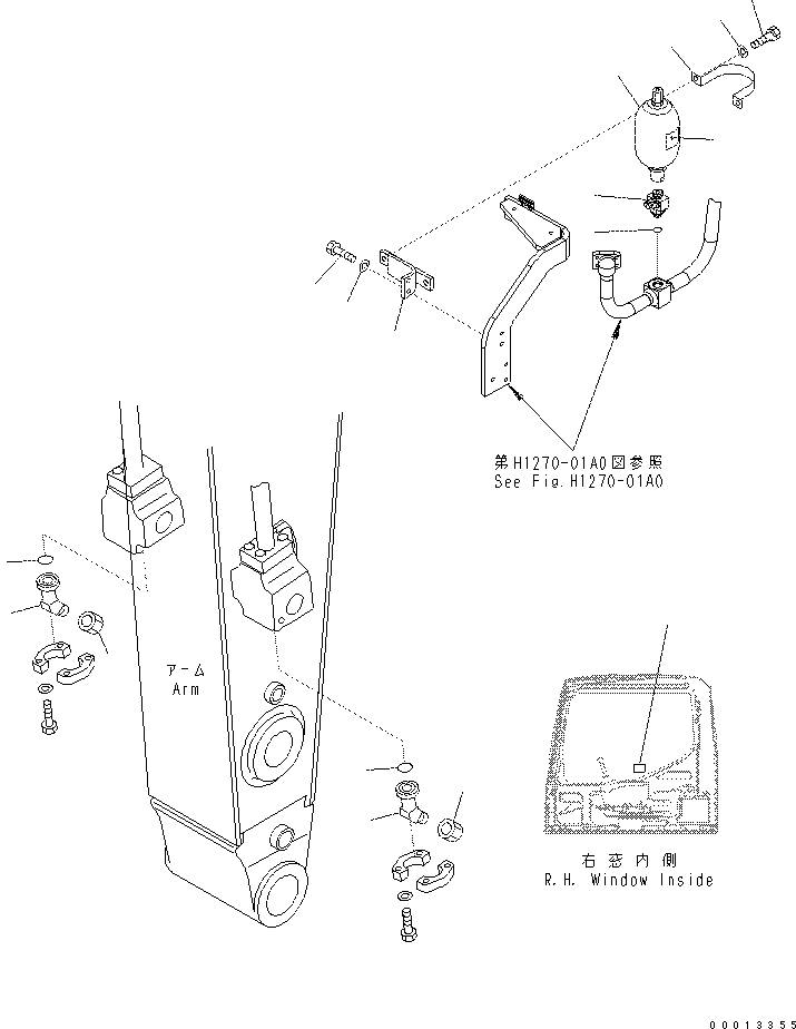 клапан 22U-970-2200 KOMATSU
