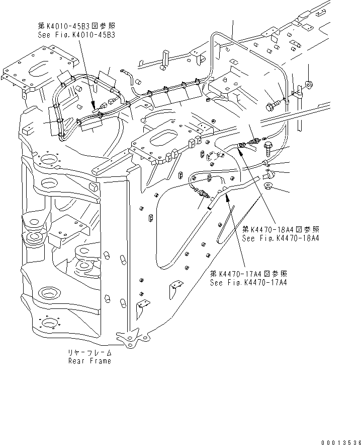 Жгут проводов 427-S05-4761 KOMATSU