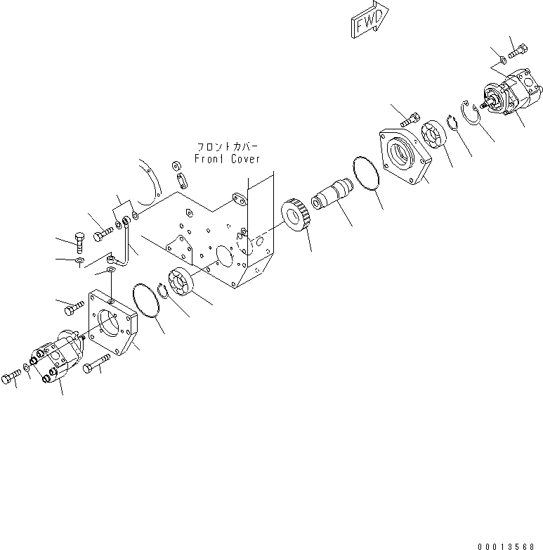 Подшипник 06300-06208 KOMATSU