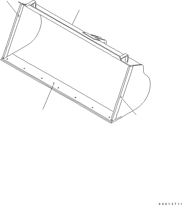 EDGE (WELDED) 363-70-32130 KOMATSU