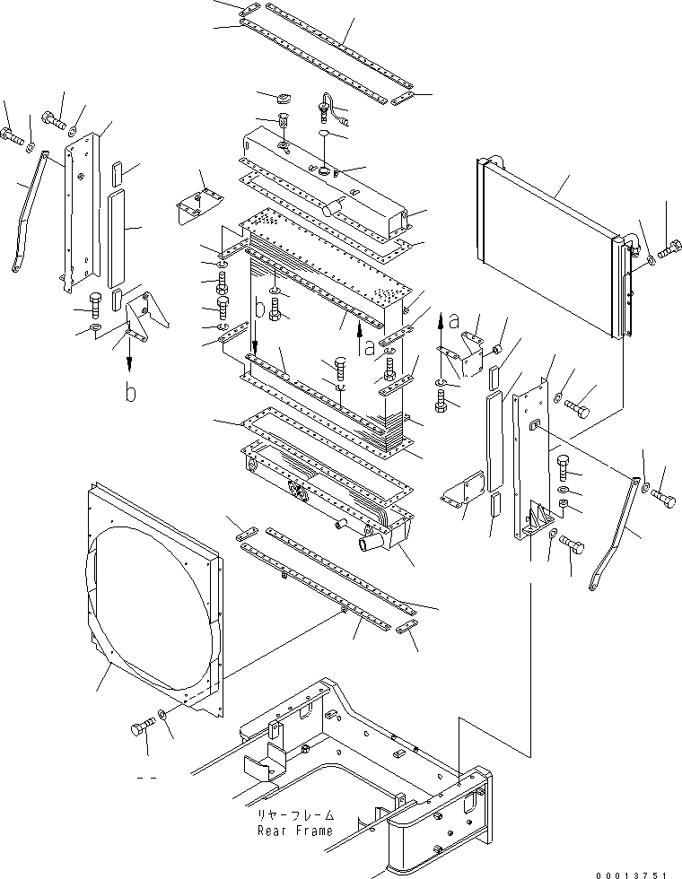 CLIP (WELDED) 08036-40610 KOMATSU