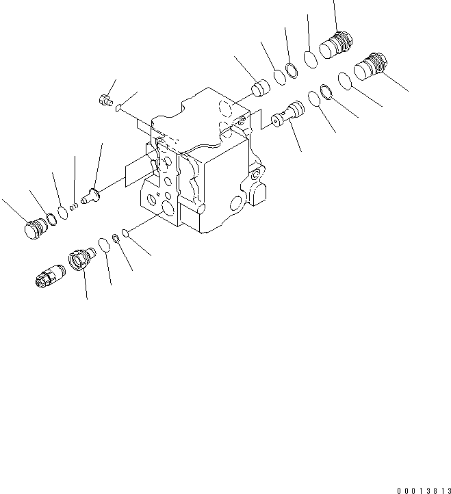 Уплотнительное кольцо круглого сечения 709-74-92790 KOMATSU