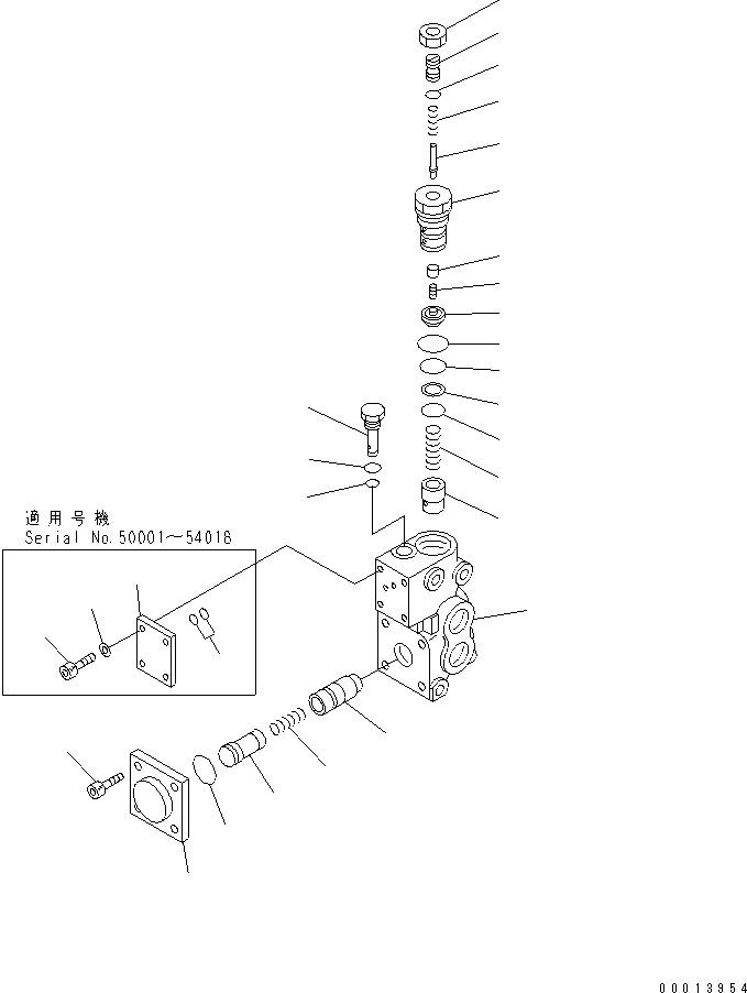 клапан в сборе 702-21-04180 KOMATSU