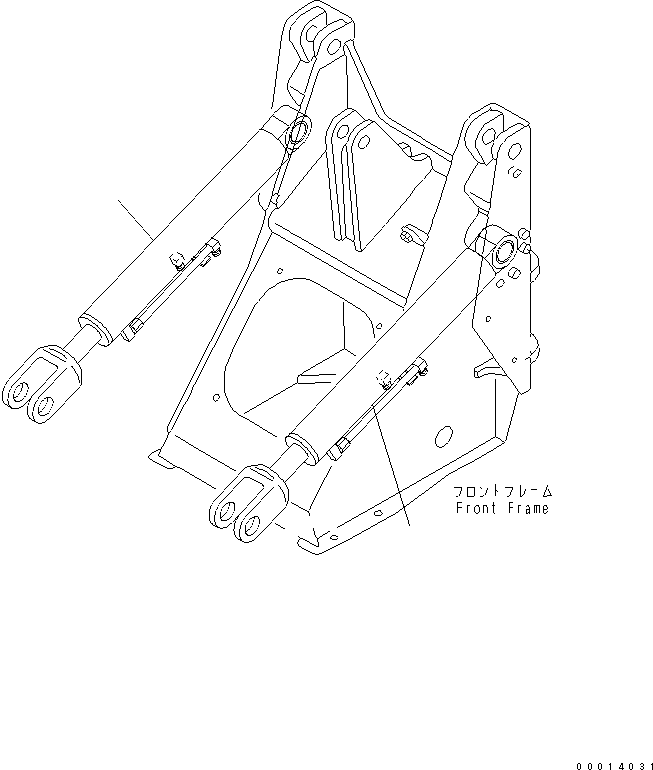 CYLINDER GROUP,(NORTH AMERICA SPEC.) (42A-63-X1110) KOMATSU