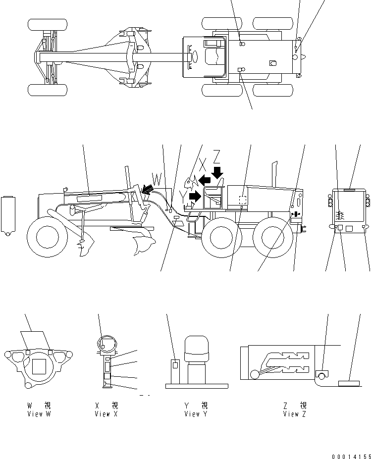 PLATE, MARK,SYMBOL 09694-00280 KOMATSU