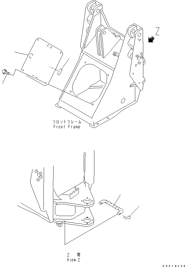 Планка 363-46-34110 KOMATSU