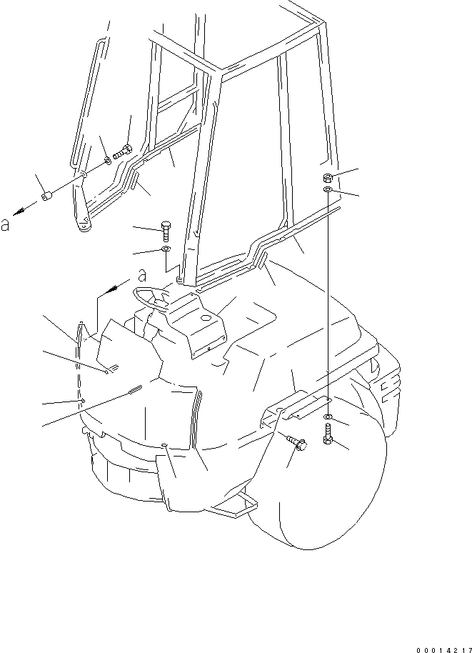 Уплотнение 362-56-41760 KOMATSU