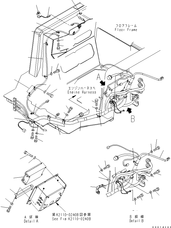 Жгут проводов 17A-06-25111 KOMATSU