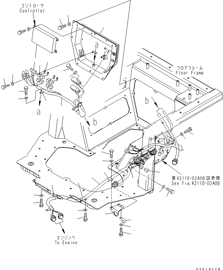 Жгут проводов 17A-06-25131 KOMATSU