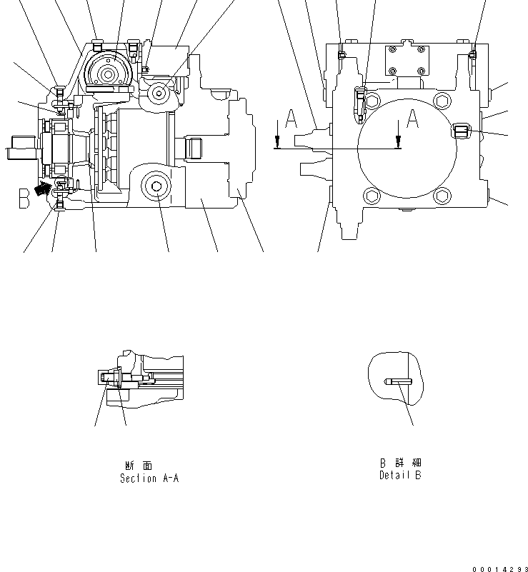 Пружинный штифт UC1701565799 KOMATSU