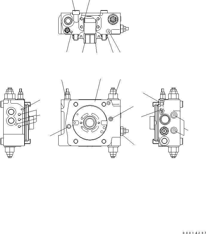BUSHING B5 UC1704448422 KOMATSU