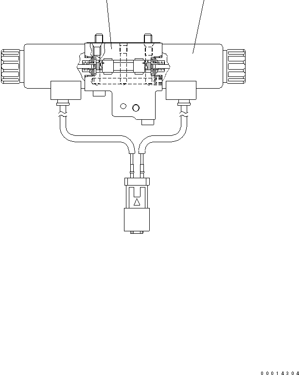 Клапан UC4720446755 KOMATSU