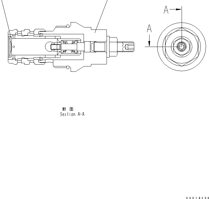 DA CARTRIDGE (\7\UC4720005354) KOMATSU