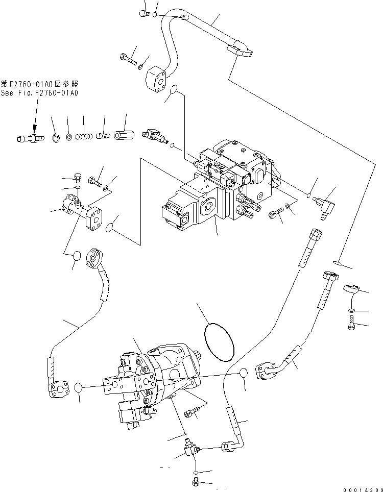 PUMP ASS'Y,(WITH TACHOGRAPH) 363-17-31401 KOMATSU