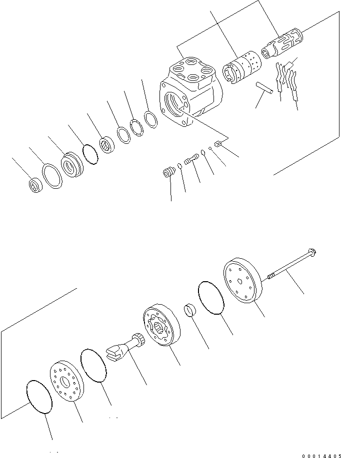 STEERING VALVE ASS'Y 363-64-35100 KOMATSU