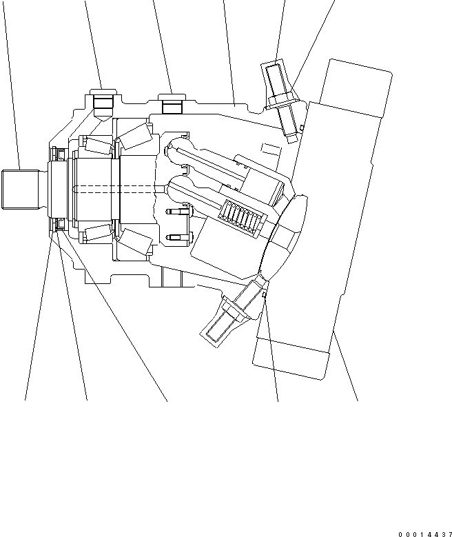 Шайба UC1700834085 KOMATSU