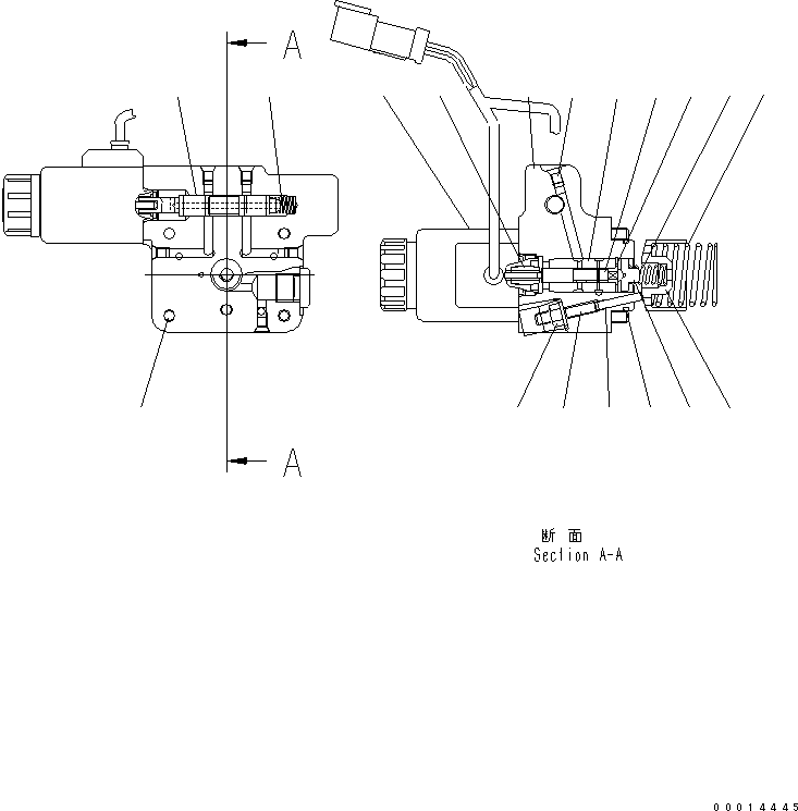 уплотнительное кольцо круглого сечения UC1300083005 KOMATSU