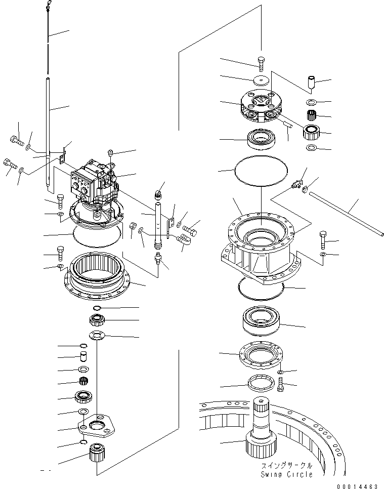 Кронштейн 22U-26-21450 KOMATSU
