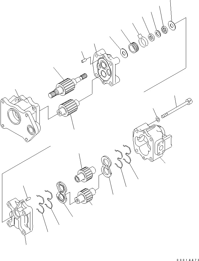 опорное кольцо (\7\705-17-03440) KOMATSU