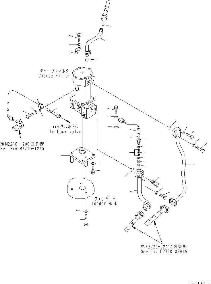 Дроссель (жиклёр) 142-49-14930 KOMATSU