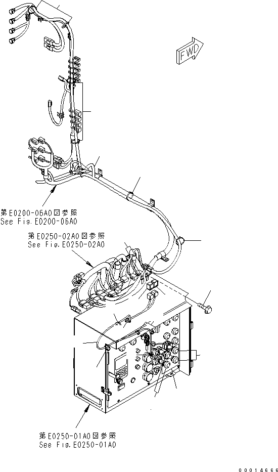Жгут проводов 8240-06-1671 KOMATSU