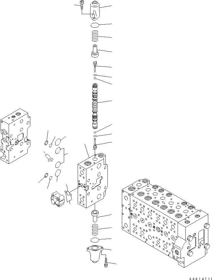 клапан в сборе 723-41-07400 KOMATSU