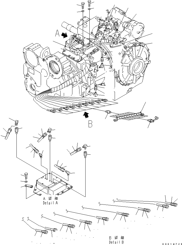 Шланг 17A-49-21241 KOMATSU