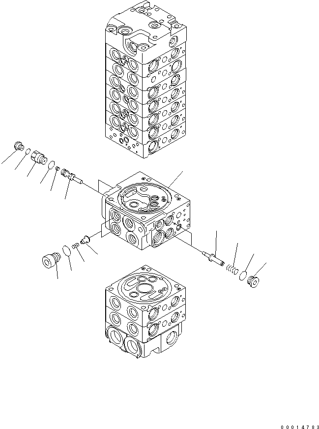 VALVE, SUBASSEMBLY 723-11-02470 KOMATSU