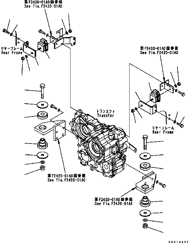 Болт 01011-82220 KOMATSU