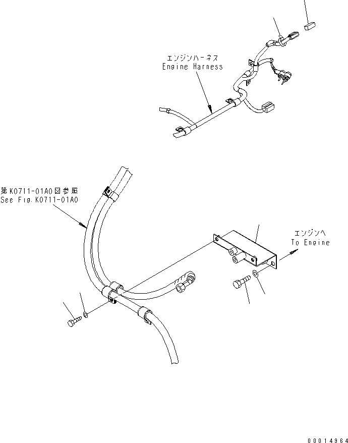 Болт (01010-81220) KOMATSU