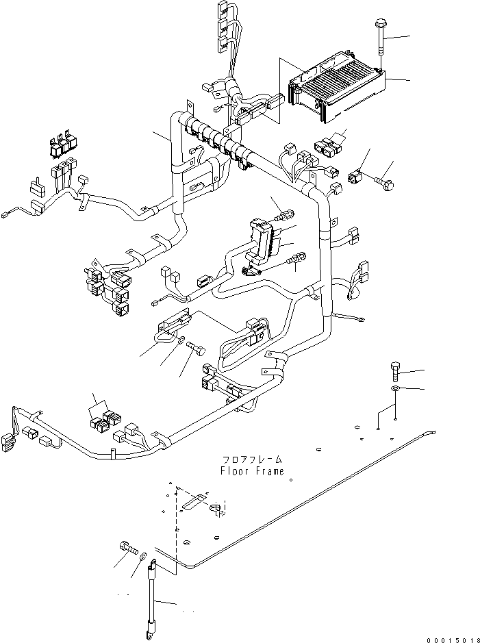 жгут проводов 20Y-06-31110 KOMATSU